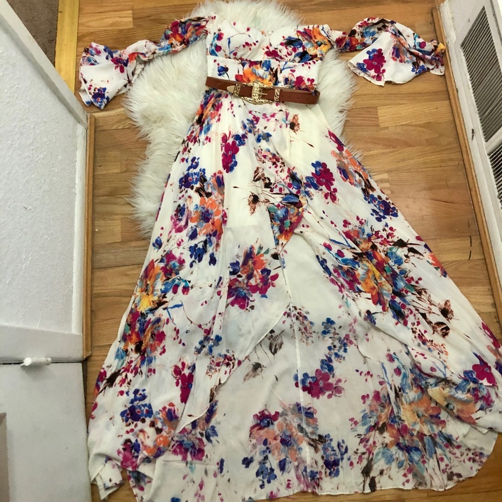 Fashion nova belted dress